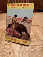 A COMPLETE BULLFIGHT COLOR PIX, VINTAGE, SPANISH/ENGLISH segunda mano  Embacar hacia Mexico