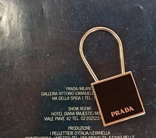 Prada portachiavi logo usato  Castel Madama