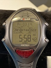 Usado, Relógio digital masculino Polar RS400 GPS fitness rastreador de atividade física comprar usado  Enviando para Brazil
