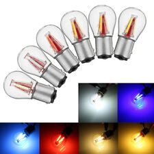 BAY15D BAU15S BA15S LED Rücklicht Bremslicht Blinker Birne Auto Licht DC12V Weiß comprar usado  Enviando para Brazil