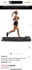 Rattantree desk treadmill for sale  LONDON