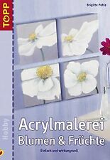 Acrylmalerei blumen früchte gebraucht kaufen  Berlin
