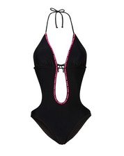 Monokini schwarz damen gebraucht kaufen  Delmenhorst