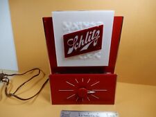 Schlitz vintage clock for sale  Burlington