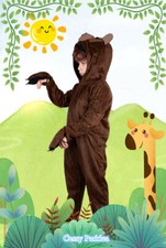 H-B4-2 Ursinho Fantasia Crianças Livro Semana Animal Zoo Festa Macacão Meninos E Meninas, usado comprar usado  Enviando para Brazil