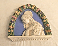 Capezzale ceramica madonnina usato  Spadafora
