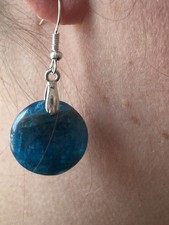 Boucle oreille apatite d'occasion  Chalon-sur-Saône