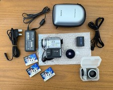 Sony handycam dcr for sale  UK