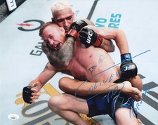 Foto autografada 11x14 de Charles Oliveira UFC JSA CERTIFICADO DE AUTENTICIDADE Justine Gaethje comprar usado  Enviando para Brazil