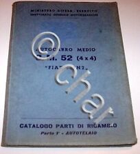 Militaria catalogo ricambi usato  Vimodrone