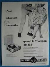 Publicité papier électrophon d'occasion  Vif