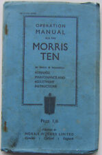 Morris ten cylinder for sale  BATLEY