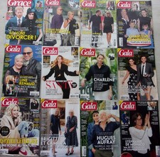 Lot magazines gala d'occasion  Montluçon