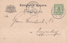 1898 ganzsachen königreich gebraucht kaufen  Lennestadt