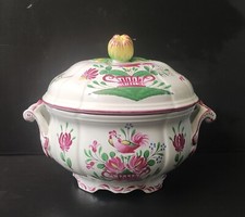 Soupiere majolica faience d'occasion  Gerbéviller
