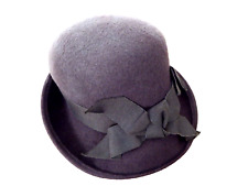 Brown cloche hat for sale  ABERYSTWYTH