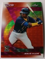 Jesus Made 2024 Leaf Vivid Superfractor 🔴 Red Flood Rookie XRC 1/1 Milwaukee 👀 comprar usado  Enviando para Brazil