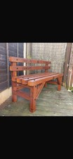 Handmade wooden bench for sale  MANCHESTER