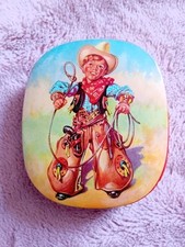 Vintage tin cowboy for sale  NORTHAMPTON
