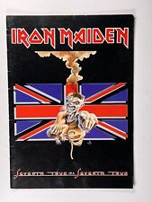 iron maiden tour programme for sale iron maiden tour programme for sale PRESTON