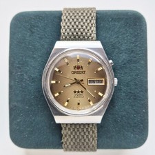 Usado, Vintage ORIENT tristar 3 estrelas cristal AAA OS469C335B Japão relógio automático masculino comprar usado Usado, Vintage ORIENT tristar 3 estrelas cristal AAA OS469C335B Japão relógio automático masculino comprar usado  Enviando para Brazil