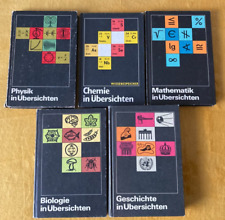 übersichten biologie mathemat gebraucht kaufen  Fredersdorf-Vogelsdorf
