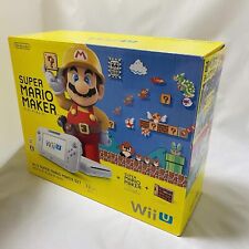 Usado,  Conjunto de console Nintendo Wii U Super Mario Maker corpo branco 32GB Japão comprar usado  Enviando para Brazil
