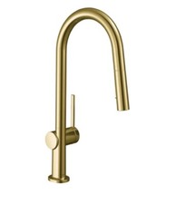 Torneira de cozinha Hansgrohe Talis N 72846251 spray puxável ótica dourada $550 nova comprar usado  Enviando para Brazil