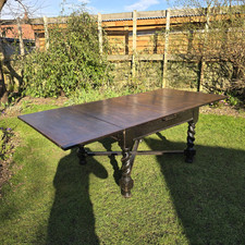 Antique oak extending for sale  BEDALE