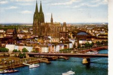 Pocztówka : KOLONIE - Widok na katedrę , Stare Miasto , Most Deutzerski , 1967 stemplowane na sprzedaż  Wysyłka do Poland