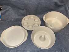 Microware Anchor Hocking PM480-TI 5 qt micro-ondas forno holandês com tampa e inserção  comprar usado  Enviando para Brazil