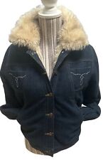 Blouson jean fourre d'occasion  Marseille XIII