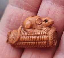 Vintage netsuke rats for sale  BILSTON