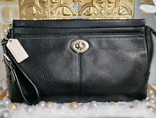 large black coach wristlet for sale  Buffalo