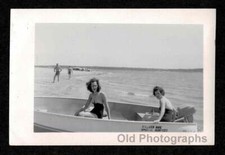 KILLEEN BASE MOTOR BARCO MOTOR DE POPA MAIÔ FEMININO LAGO FOTO ANTIGA/VINTAGE- E179 comprar usado  Enviando para Brazil
