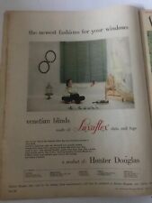Usado, LUXAFLEX PERSIANAS VENEZIANAS CLÁSSICAS MEADOS DO SÉCULO 1953 Impressão Vintage Anúncio comprar usado  Enviando para Brazil