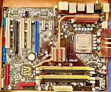 Placa-mãe Asus P5K Premium com caixa original LGA775, Core Duo Quad Q6600 comprar usado  Enviando para Brazil