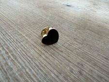 Herz schwarz gold gebraucht kaufen  Nienburg
