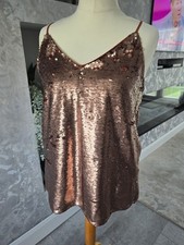 Ladies sequin vest for sale  RUNCORN