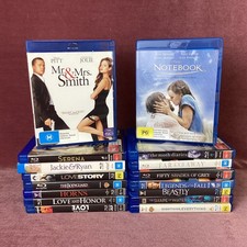 16x Blu-Rays de Filme de Romance - O Caderno, 50 Tons, Mr & Mrs Smith (9D) MO#8757 comprar usado  Enviando para Brazil