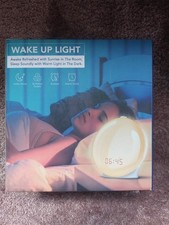 Wake light alarm for sale  STAFFORD