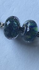 Trollbeads faceted glass usato  Novara