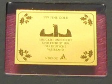 Mini goldbarren 500 gebraucht kaufen  Böblingen