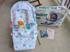 Assento pula-pula infantil borboleta vintage anos 90 verão diversão brinquedo giratório comprar usado  Enviando para Brazil