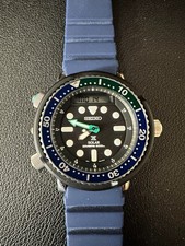 Relógio de mergulho masculino Seiko Prospex Solar híbrido 200m SNJ039  comprar usado  Enviando para Brazil