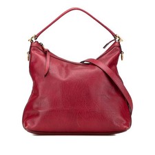 Gucci Perder Gg Bolso de Hombro Bolsa 326514 Cuero Rojo Mujer Usado F / S comprar usado  Enviando para Brazil