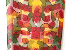 Superbe grand foulard d'occasion  Paris XV