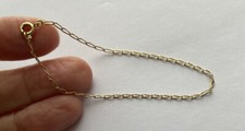 Chaine bracelet 18ct d'occasion  France