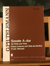 Telemann sonate majeur d'occasion  Rennes