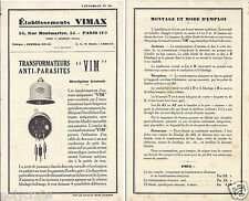 Publicité ancienne vimax usato  Spedire a Italy